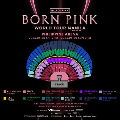 sm tickets blackpink